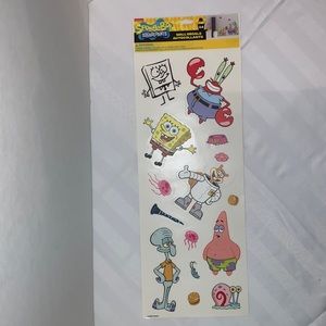 Sponge Bob square pants wall decals autocollants.